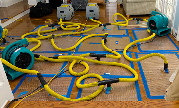 Professional Storm Water Damage Restoration technician working in Supai, AZ